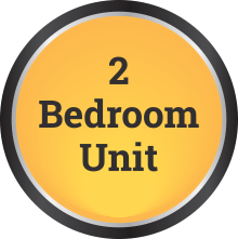 2 bedroom unit